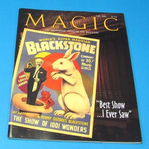 Stan Allen's Magic Magazine June 1998 Blackstone Sr