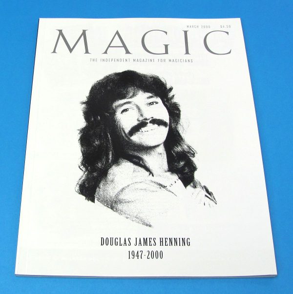 Stan Allen's Magic Magazine March 2000 Doug Henning