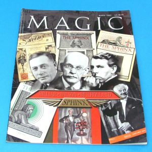 Stan Allen's Magic Magazine March 2002 Hilliar Wilson Mulholland Sphinx