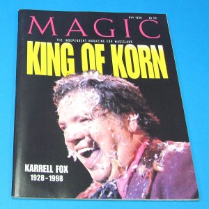 Stan Allen's Magic Magazine May 1998 Karrell Fox