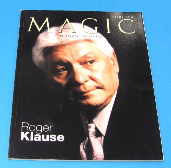 Stan Allen's Magic Magazine May 2003 Roger Klause