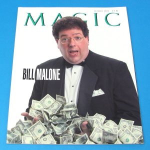 Stan Allen's Magic Magazine Oct 2002 Bill Malone