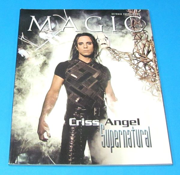 Stan Allen's Magic Magazine Oct 2003 Criss Angel