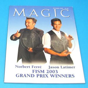 Stan Allen's Magic Magazine Sept 2003 Ferre and Latimer