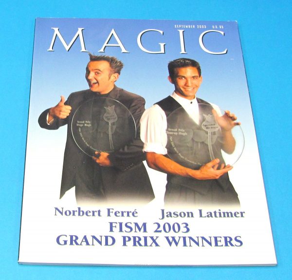 Stan Allen's Magic Magazine Sept 2003 Ferre and Latimer