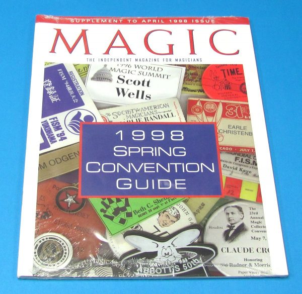 Stan Allen's Magic Magazine Supplement to April 1998 Issue