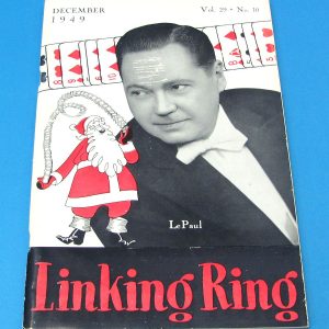 Linking Ring Magazine Dec 1949 Paul LePaul