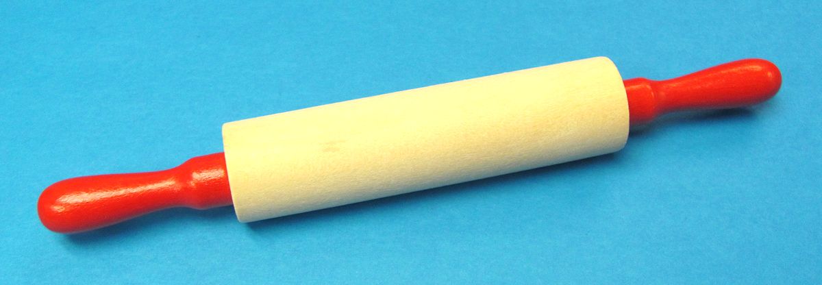 Mini Wooden Rolling Pin for Clay
