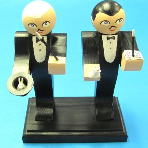 Magician Salt and Pepper Shakers