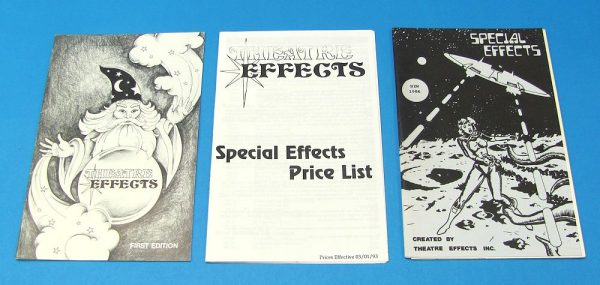 Theatre Effects Catalog Lot