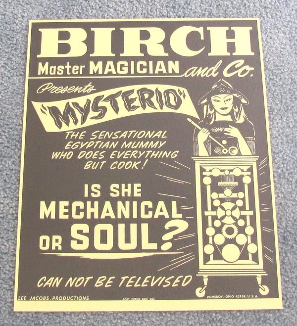 Birch Poster - Presents Mysterio