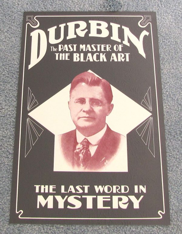 Durbin Poster - Past Master of the Black Art