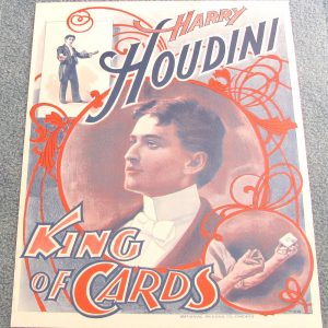 Houdini Poster - King of Cards