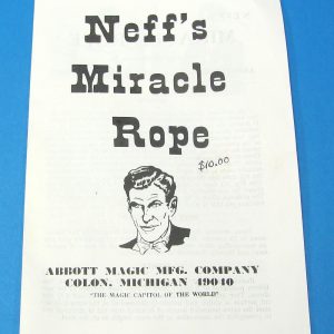 Neff's Miracle Rope Instructions