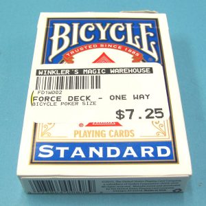 One-Way-Force-Deck-Bicycle-Blue-Back