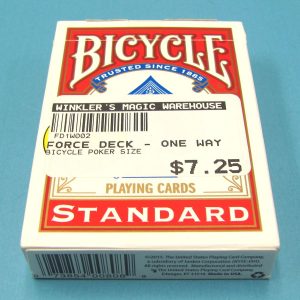 One-Way-Force-Deck-Bicycle-Red-Back