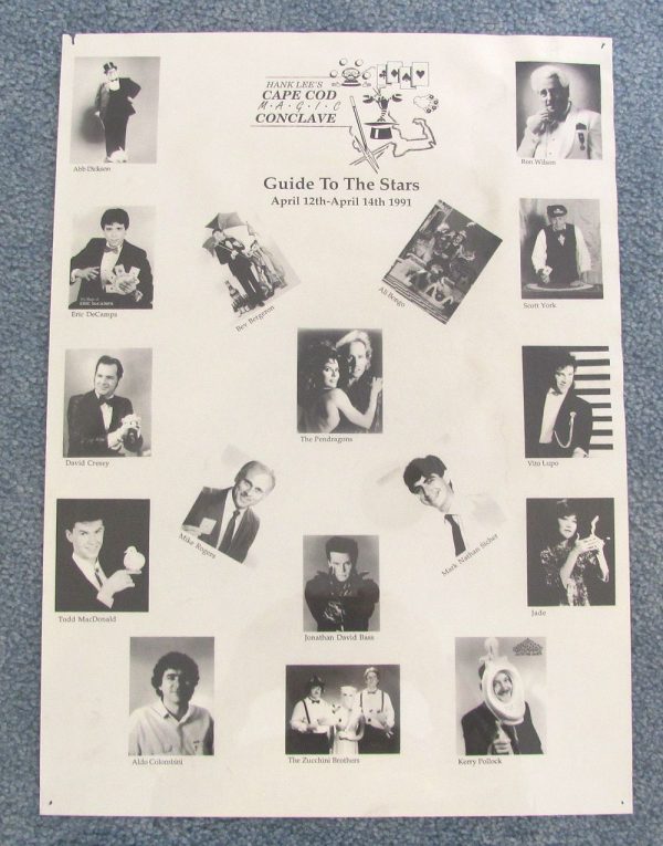1991 Hank Lee Magic Conclave Poster