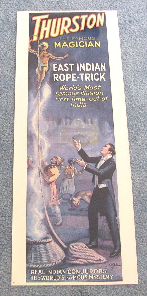 Thurston Poster - East Indian Rope Trick (Pre-Owned)