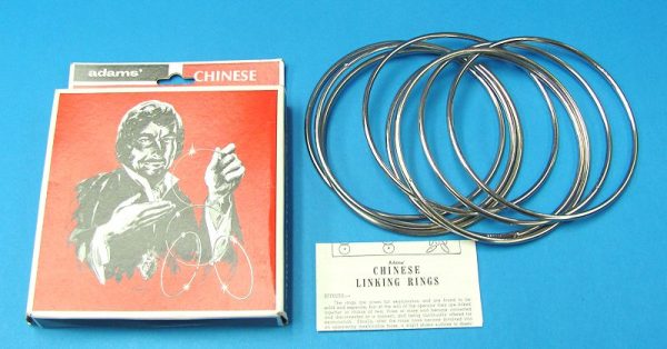Adams' Chinese Linking Rings (5 Inch)