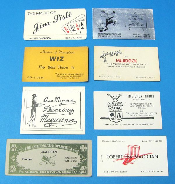 Business Cards From John Conforti Estate
