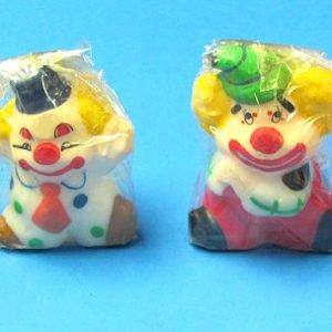 Four Small Clown Candles