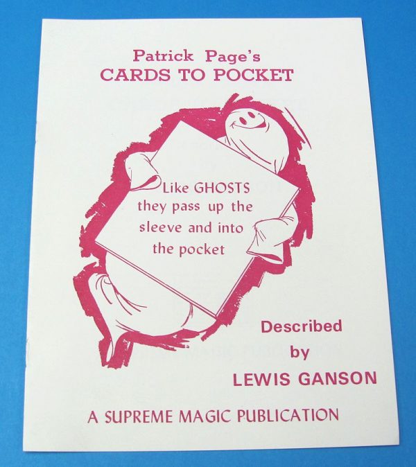 Patrick Page's Cards to Pocket (Book)