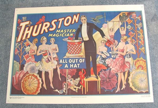 Thurston All Out of a Hat Poster (Used)