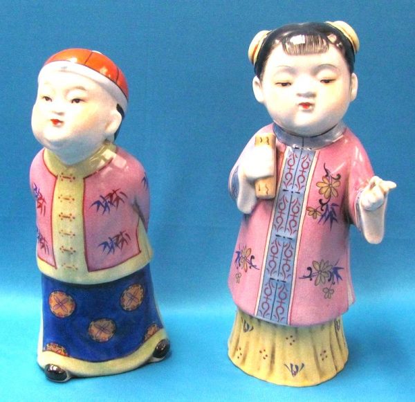Pair of Chinese Figures