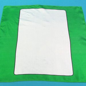 Green Blank Card Silk