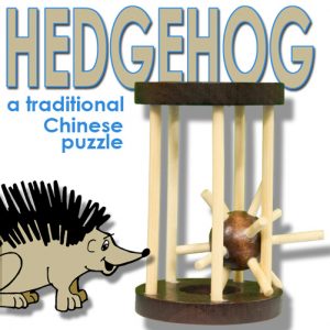 Hedgehog in a Cage Puzzle (Wood)