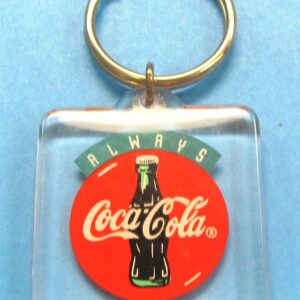 1995 always coca cola key ring