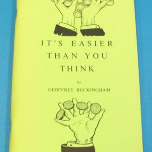 It's Easier Than You Think Volume 1 Signed