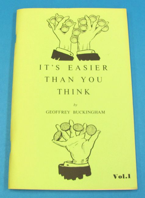 It's Easier Than You Think Volume 1 Signed