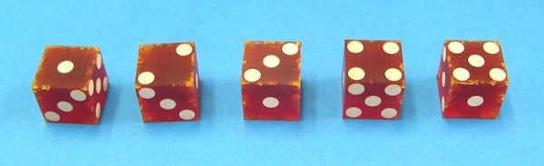 Vintage Number Forcing Dice Set