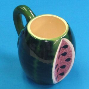 vintage ripe watermelon mug