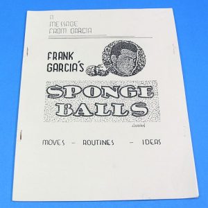 Frank Garcia's Sponge Balls Manuscript