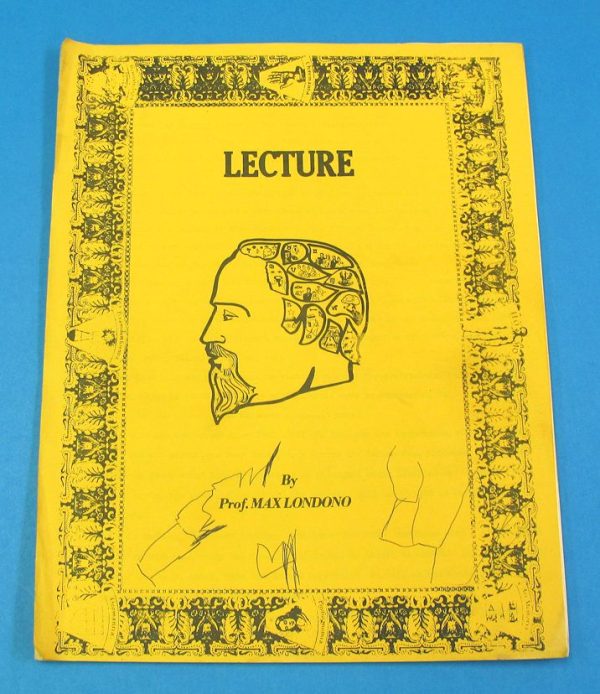 Max Londono Lecture