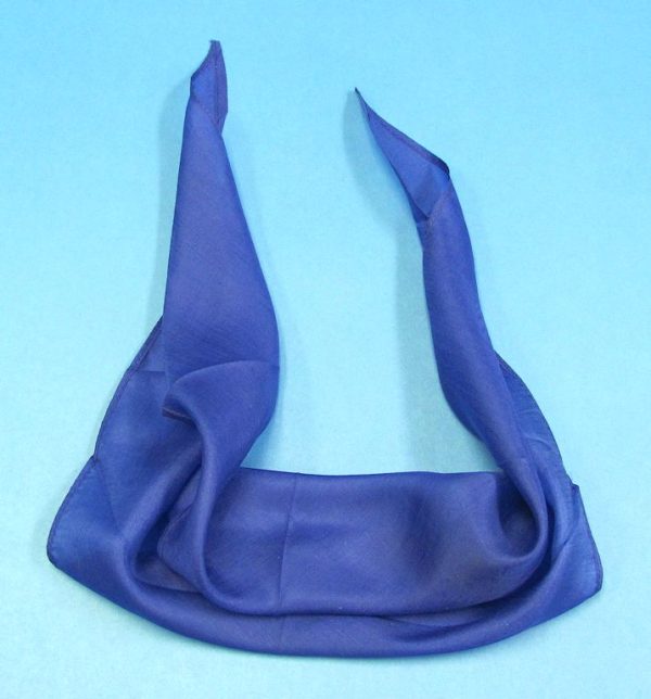 18 Inch Diamond Cut Silk - Blue