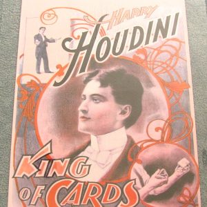 Houdini King of Cards Poster