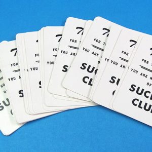 Monte Sucker Club Cards