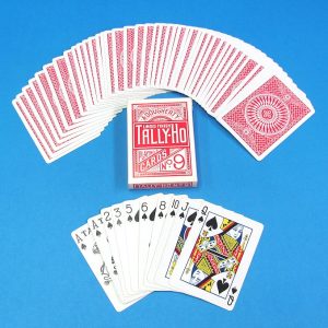 Tally-Ho Circle Back Cards With Double Face Cards