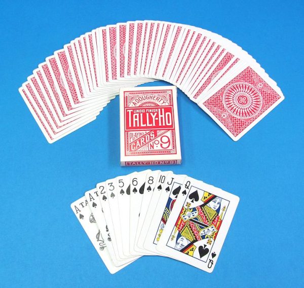 Tally-Ho Circle Back Cards With Double Face Cards