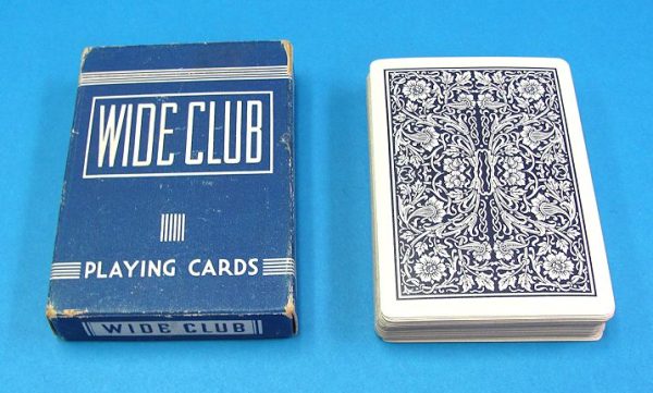 Wide Club Playing Cards Svengali Deck - QC