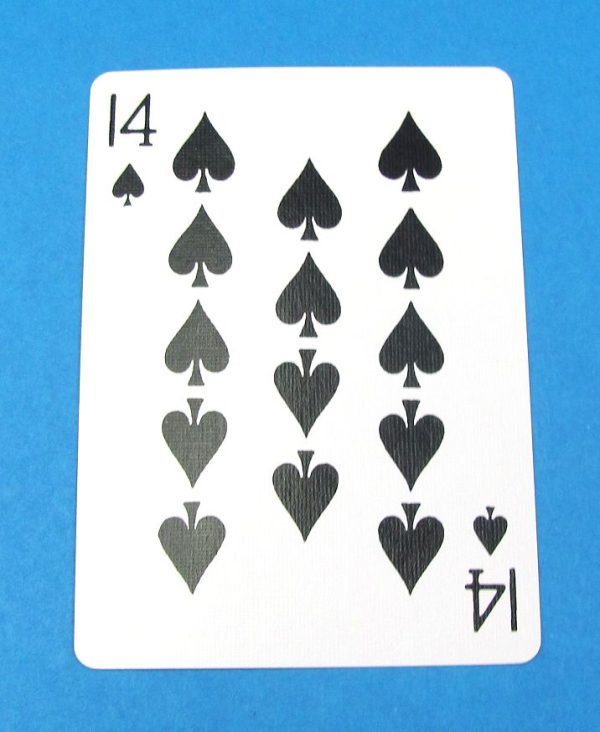 14 of Spades Card (Bicycle)