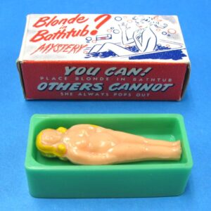 blonde in bathtub mystery (1949 better novelties, inc.)