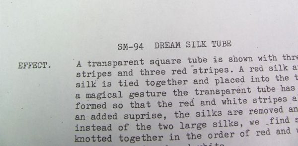 Dream Silk Tube (Tricks Company Ltd.)