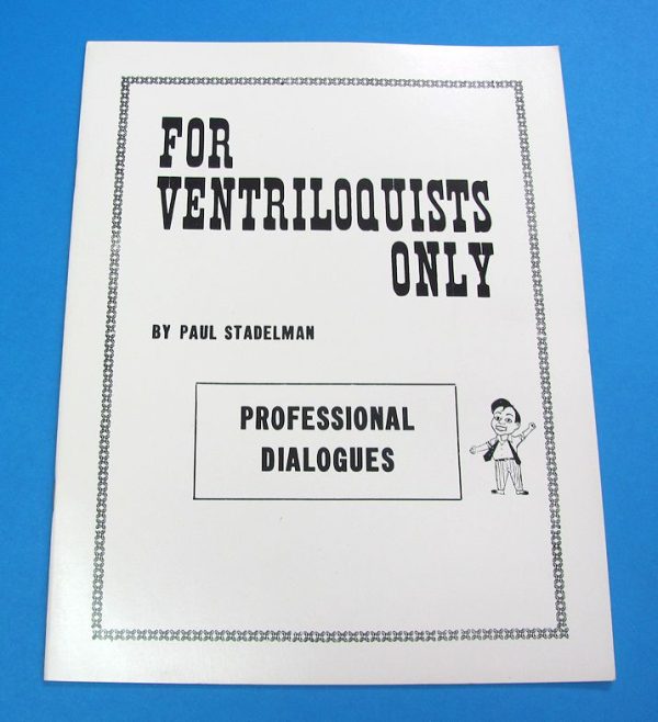 For Ventriloquists Only (Paul Stadelman)