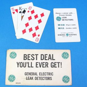 GE 3 Card Monte Advertising