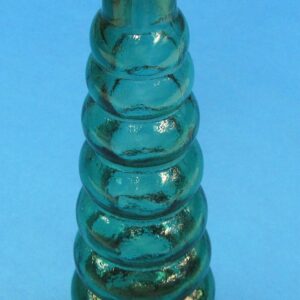 Glass Tapered Circles Bud Vase