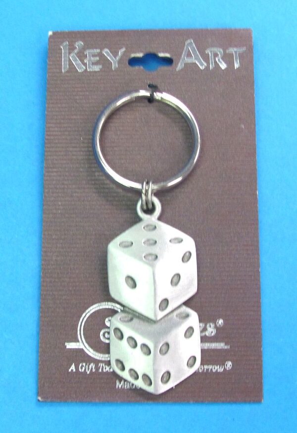 Dice Keyring By Spoontiques-2